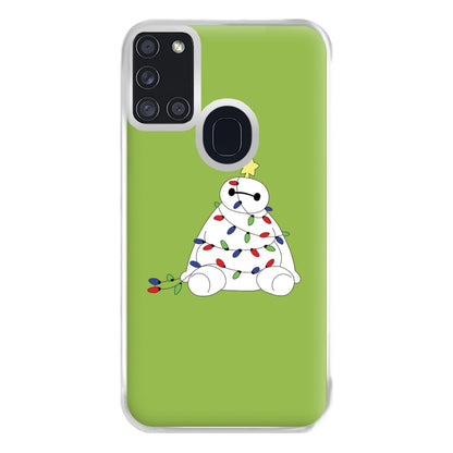 Baymax Christmas Phone Case for Galaxy A21s