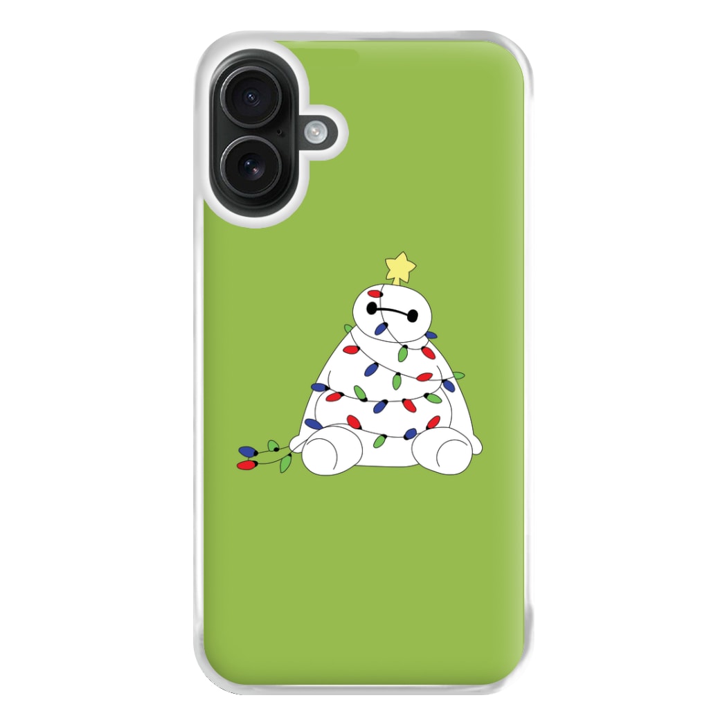 Baymax Christmas Phone Case for iPhone 16 Plus