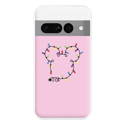 Mouse Christmas Lights Christmas Phone Case for Google Pixel 7 Pro