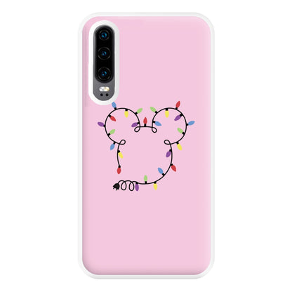 Mouse Christmas Lights Christmas Phone Case for Huawei P30