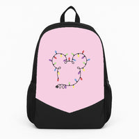 Mouse Christmas Lights Christmas Backpack