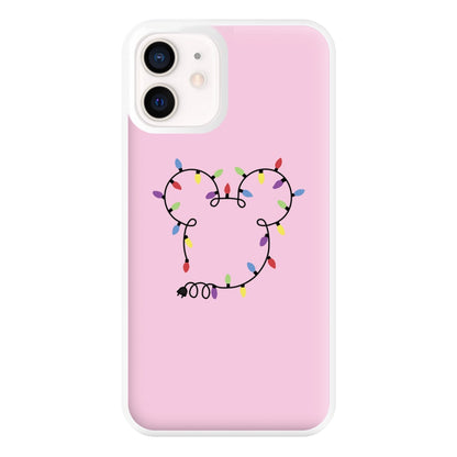 Mouse Christmas Lights Christmas Phone Case for iPhone 13 Mini