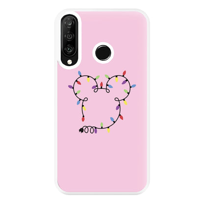 Mouse Christmas Lights Christmas Phone Case for Huawei P30 Lite