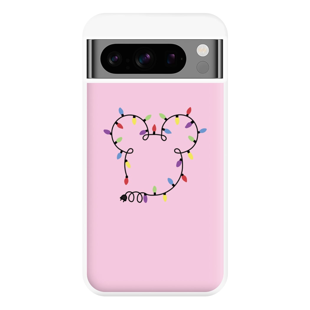 Mouse Christmas Lights Christmas Phone Case for Google Pixel 8 Pro