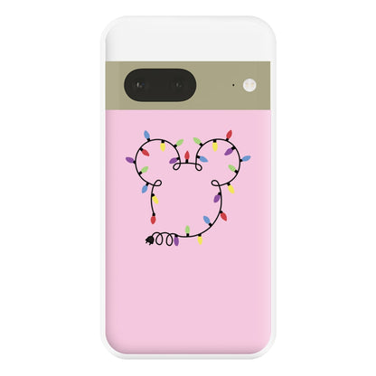 Mouse Christmas Lights Christmas Phone Case for Google Pixel 7a