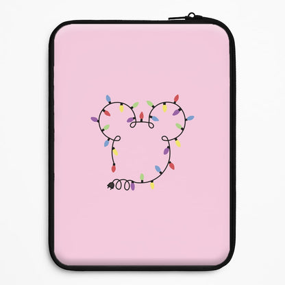 Mouse Christmas Lights Christmas Universal Laptop Sleeve