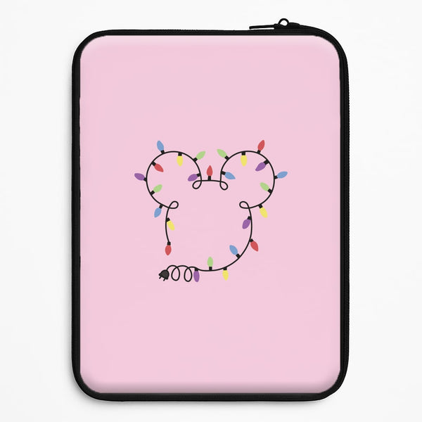 Mouse Christmas Lights Christmas Universal Laptop Sleeve