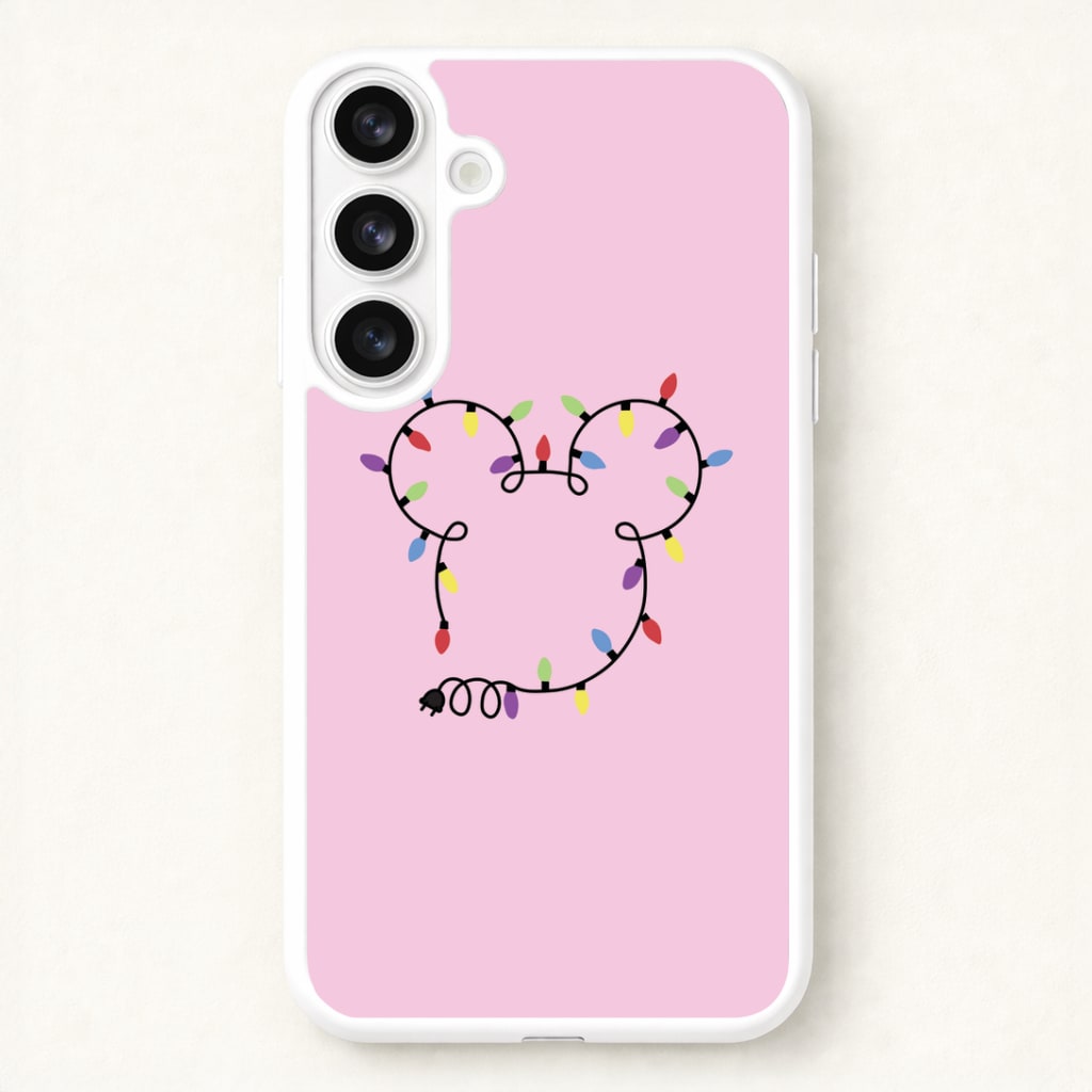 Mouse Christmas Lights Christmas Phone Case for Galaxy S26