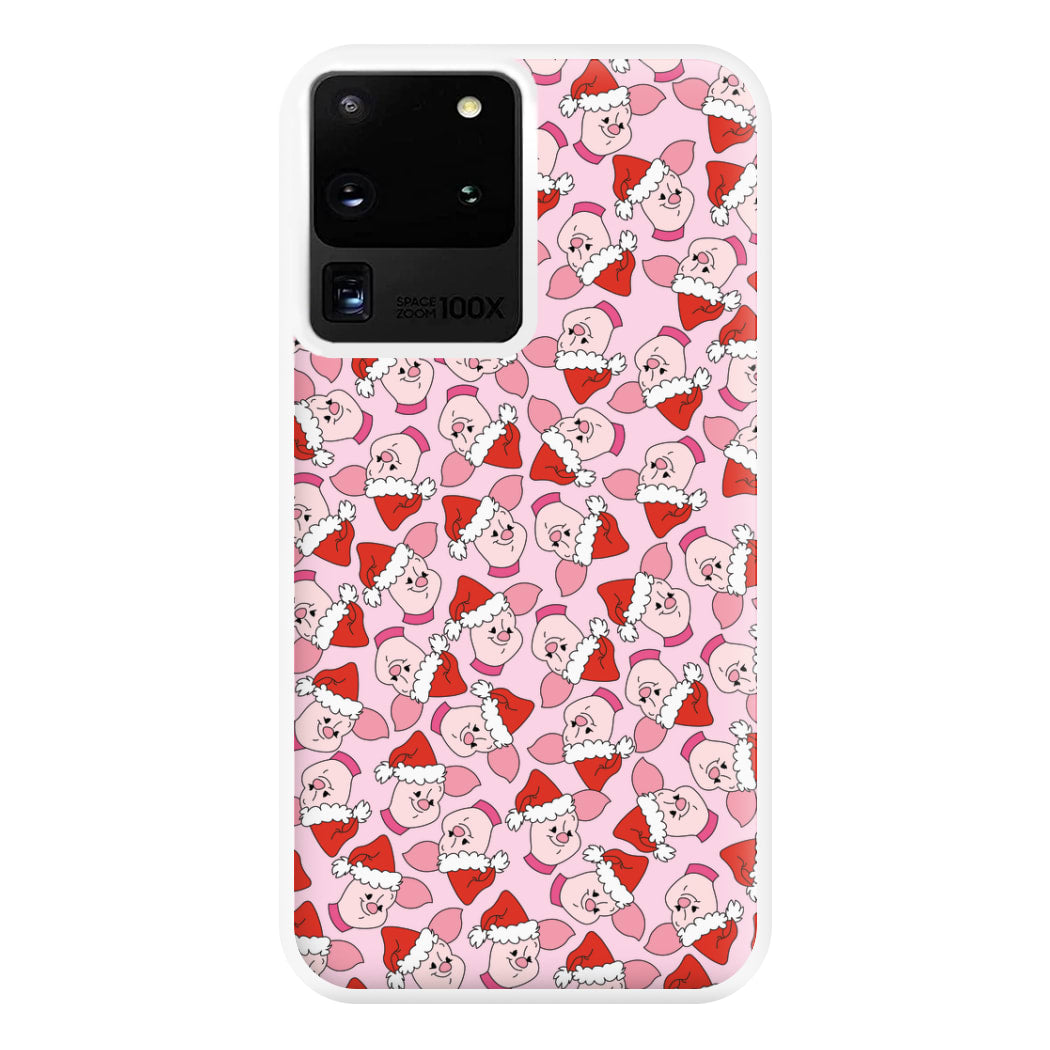 Pig Pattern Christmas Phone Case for Galaxy S20 Ultra