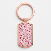 Pig Pattern Christmas Luxury Keyring 4