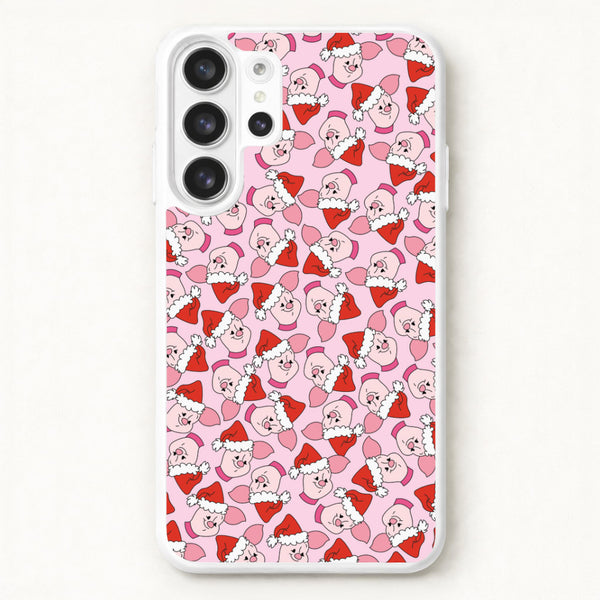 Pig Pattern Christmas Phone Case for Galaxy S26 Ultra