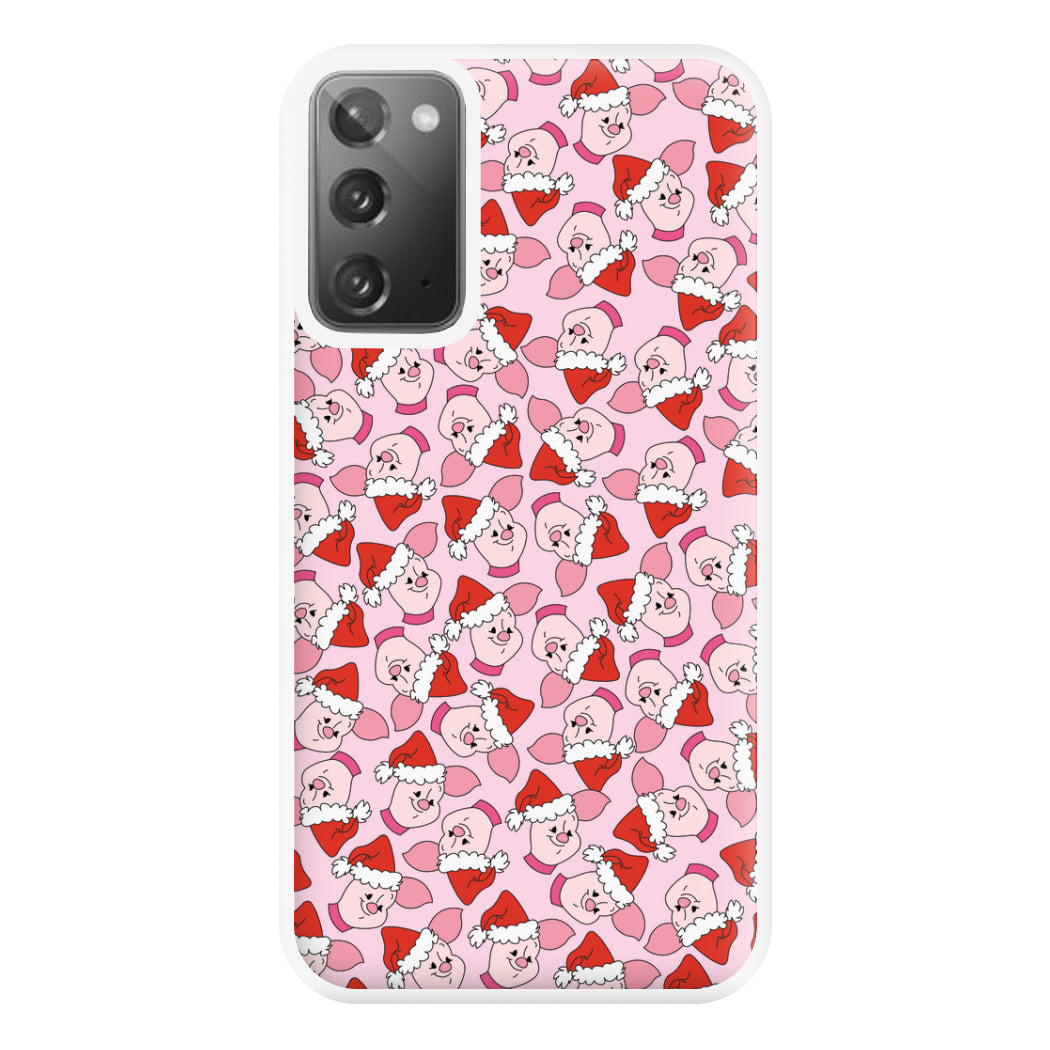 Pig Pattern Christmas Phone Case for Galaxy Note 20 Ultra