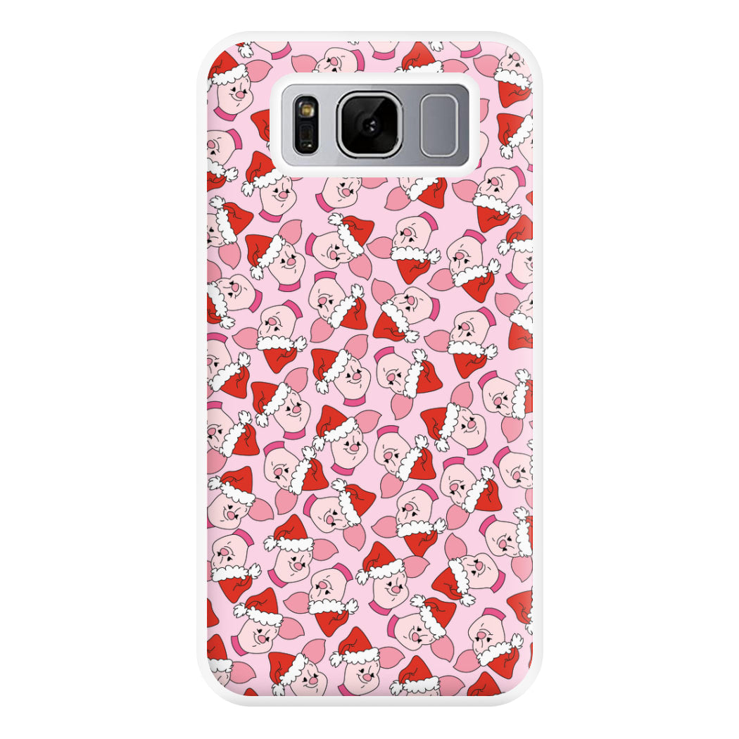 Pig Pattern Christmas Phone Case for Galaxy S8 Plus