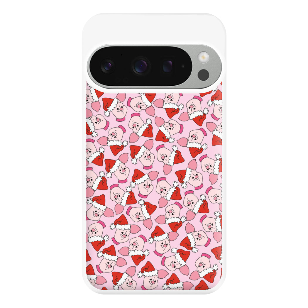 Pig Pattern Christmas Phone Case for Google Pixel 9 Pro XL