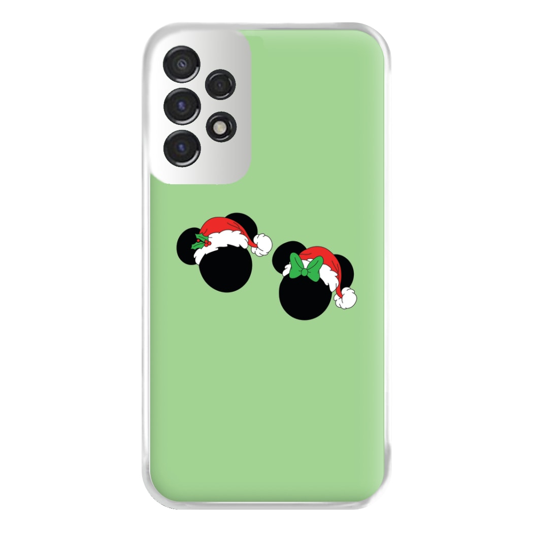 Festive Mice Christmas Phone Case for Galaxy A53