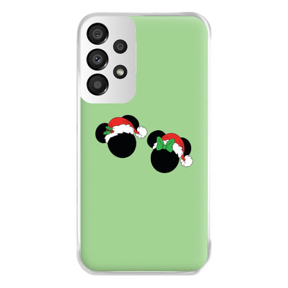 Festive Mice Christmas Phone Case for Galaxy A33