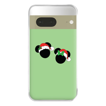 Festive Mice Christmas Phone Case for Google Pixel 7a