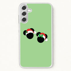 Festive Mice Christmas Phone Case for Galaxy A57