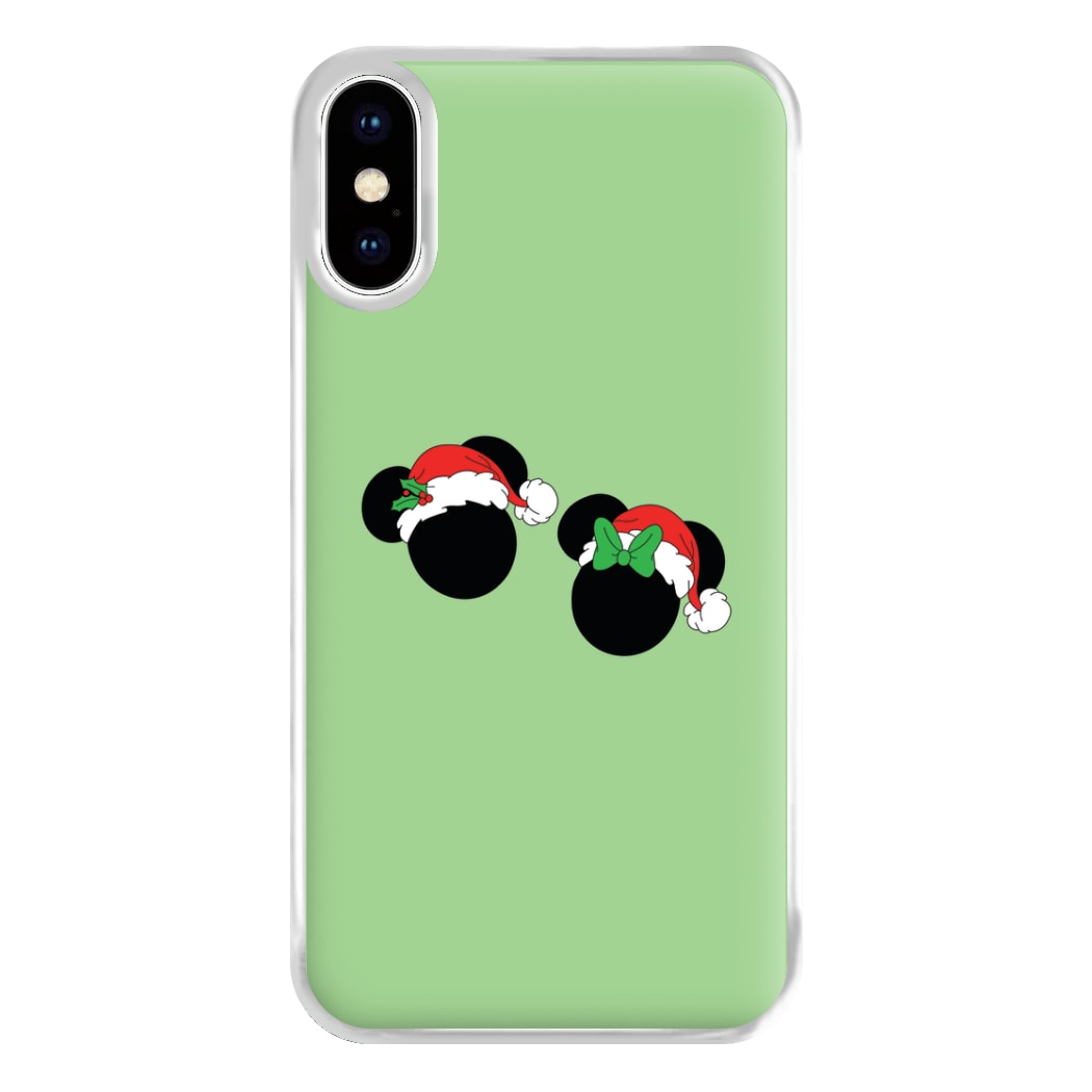 Festive Mice Christmas Phone Case for iPhone XS Max