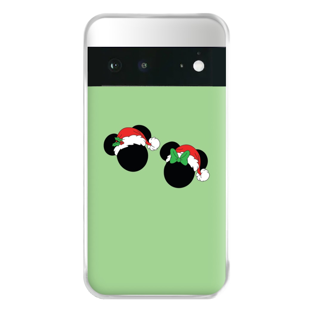 Festive Mice Christmas Phone Case for Google Pixel 6a