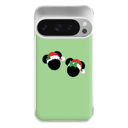 Festive Mice Christmas Phone Case for Google Pixel 9 Pro XL