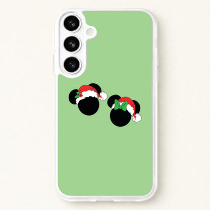 Festive Mice Christmas Phone Case for Galaxy S26