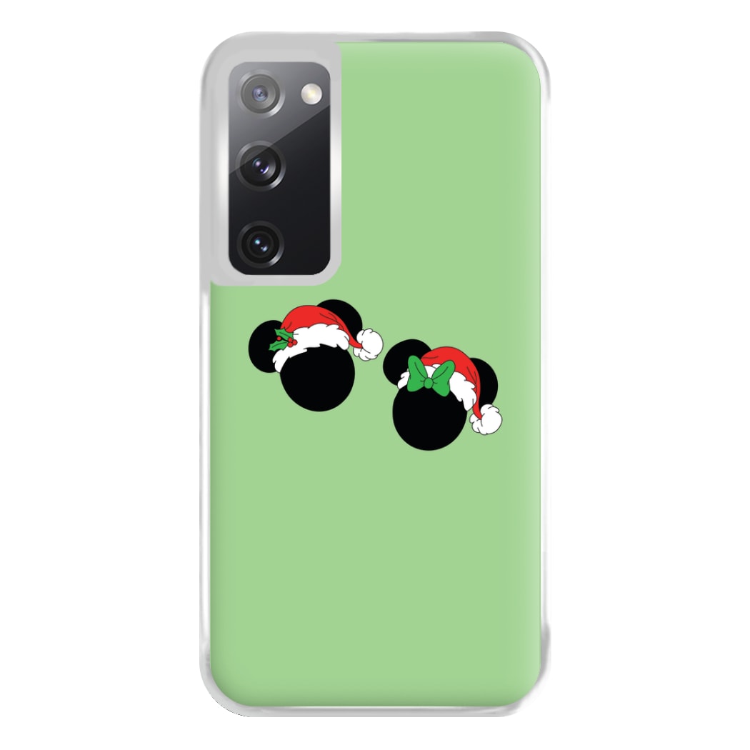 Festive Mice Christmas Phone Case for Galaxy S20FE