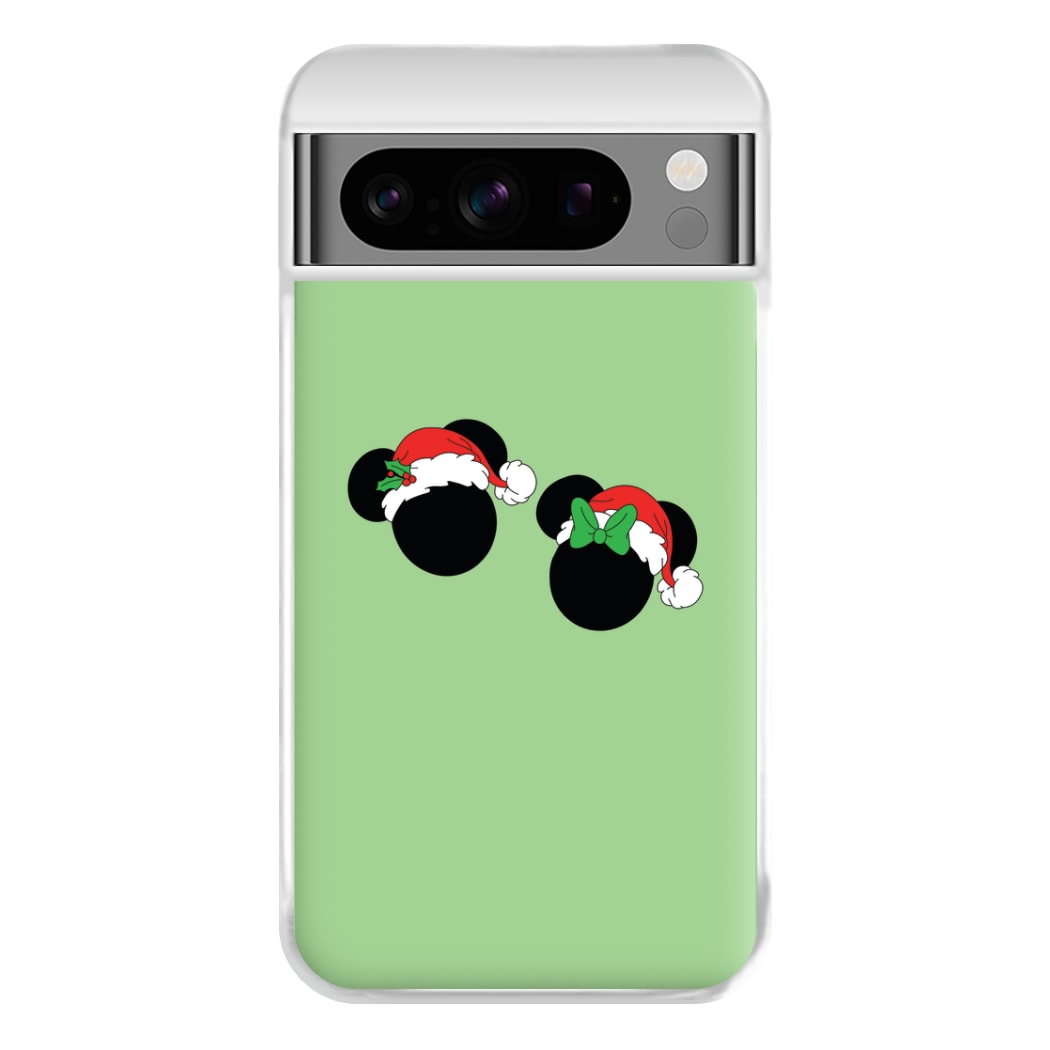 Festive Mice Christmas Phone Case for Google Pixel 8 Pro