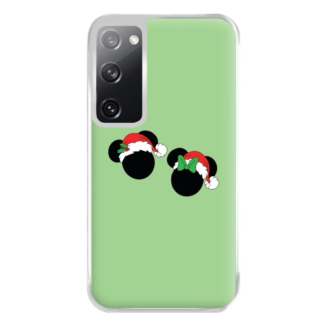 Festive Mice Christmas Phone Case for Galaxy S20