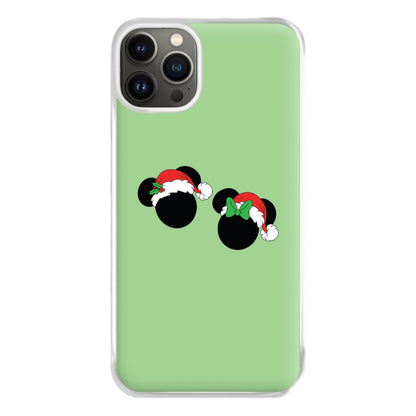 Festive Mice Christmas Phone Case for iPhone 13