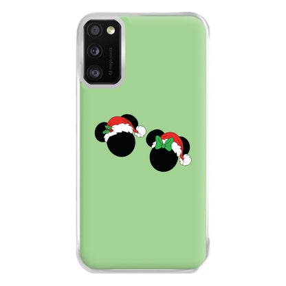 Festive Mice Christmas Phone Case for Galaxy A41