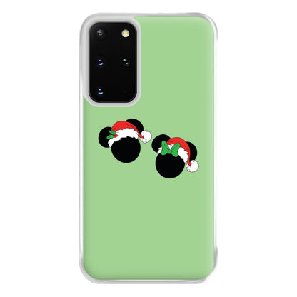 Festive Mice Christmas Phone Case for Galaxy S20 Plus