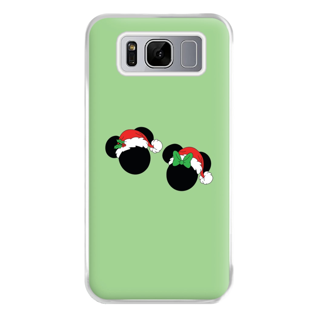 Festive Mice Christmas Phone Case for Galaxy S8 Plus