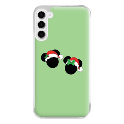 Festive Mice Christmas Phone Case for Galaxy S23FE