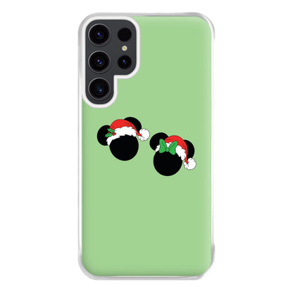 Festive Mice Christmas Phone Case for Galaxy S23 Ultra