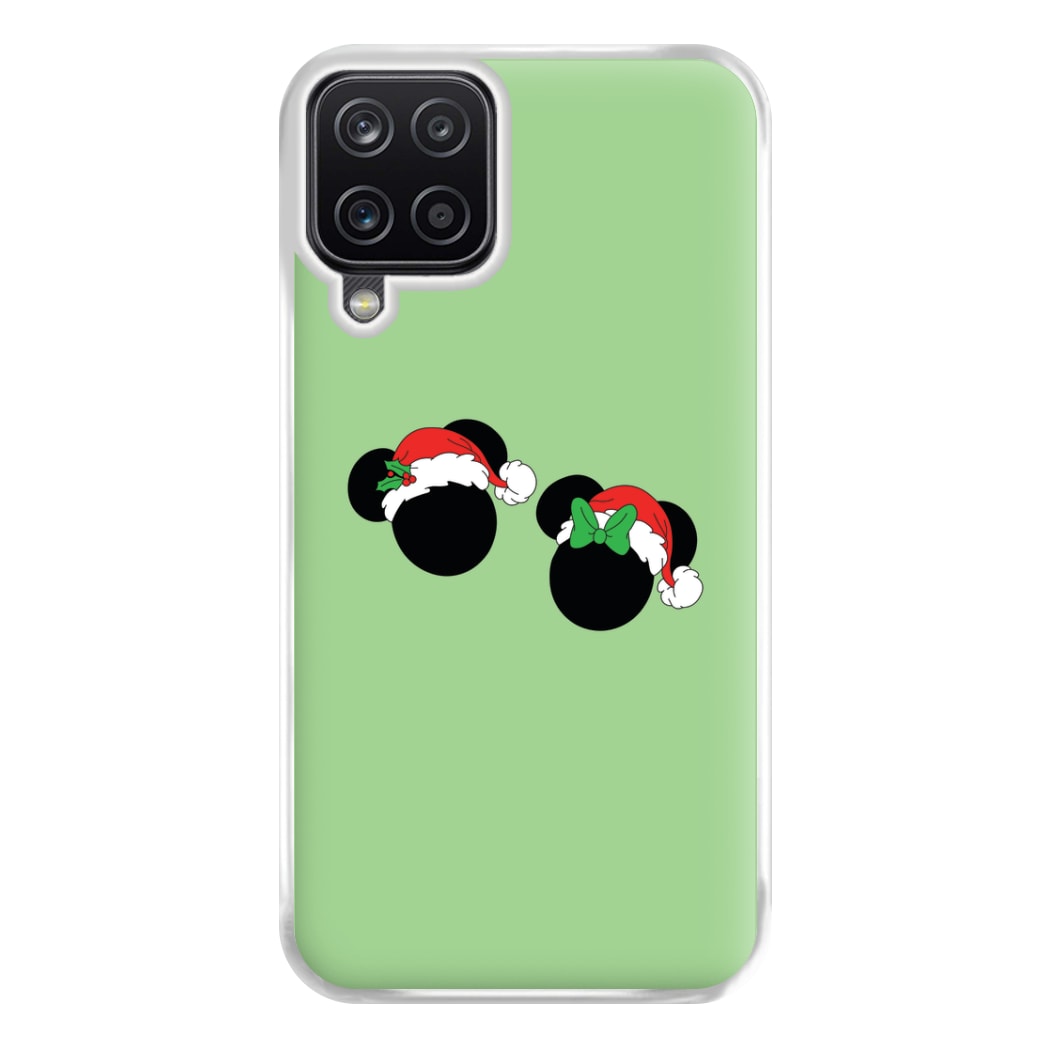 Festive Mice Christmas Phone Case for Galaxy A12