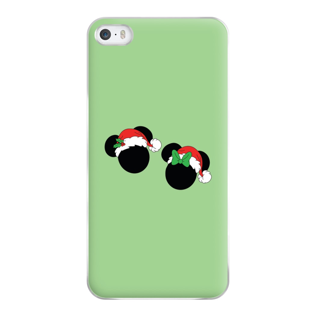 Festive Mice Christmas Phone Case for iPhone 5 / 5s / SE 2016