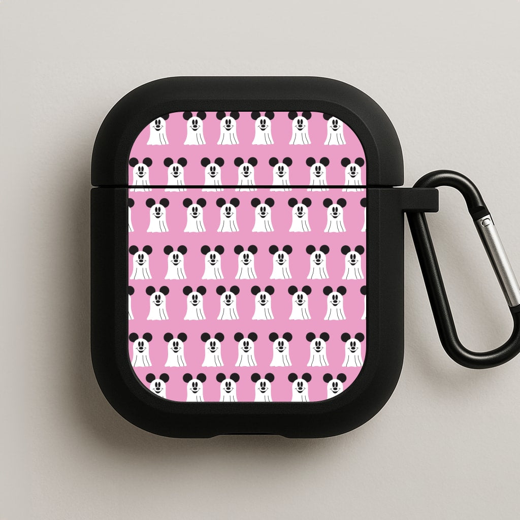 Mouse Ghost Pattern Halloween AirPods Case