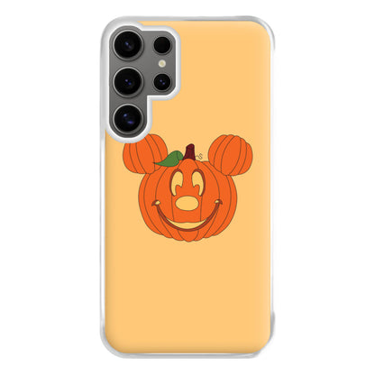 Mouse Pumpkin Halloween Phone Case for Galaxy S24 Ultra