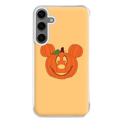 Mouse Pumpkin Halloween Phone Case for Galaxy S24FE