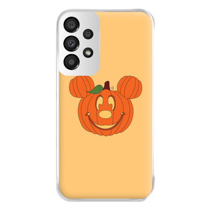 Mouse Pumpkin Halloween Phone Case for Galaxy A33