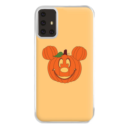 Mouse Pumpkin Halloween Phone Case for Galaxy A71