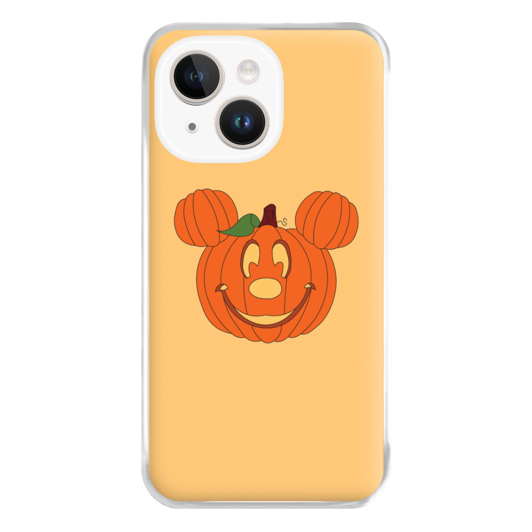 Mouse Pumpkin Halloween Phone Case for iPhone 14 Plus