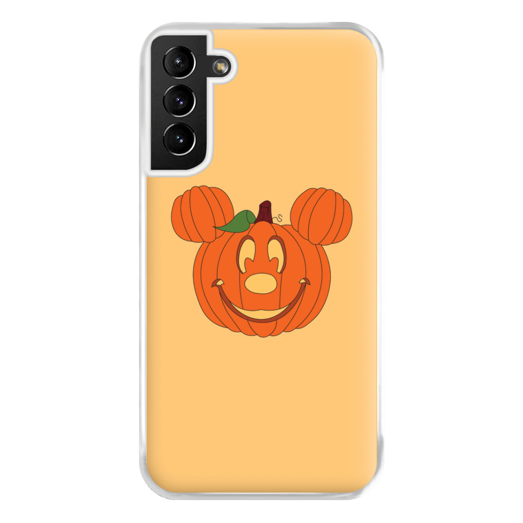 Mouse Pumpkin Halloween Phone Case for Galaxy S21 Plus