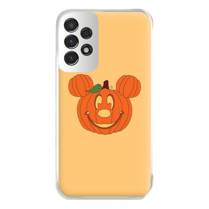 Mouse Pumpkin Halloween Phone Case for Galaxy A53