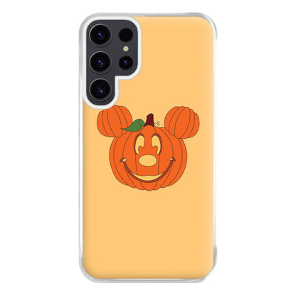 Mouse Pumpkin Halloween Phone Case for Galaxy S23 Ultra