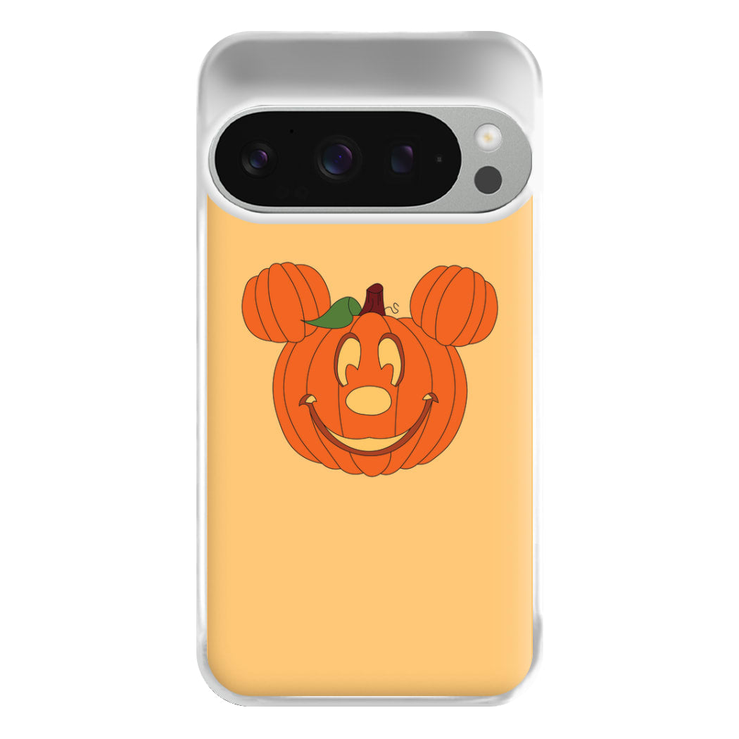 Mouse Pumpkin Halloween Phone Case for Google Pixel 9 Pro XL