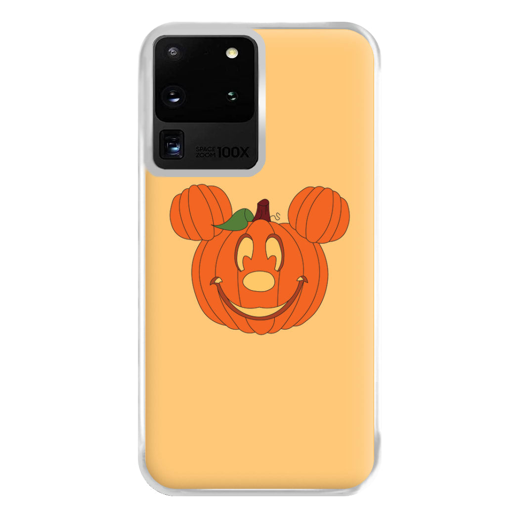 Mouse Pumpkin Halloween Phone Case for Galaxy S20 Ultra