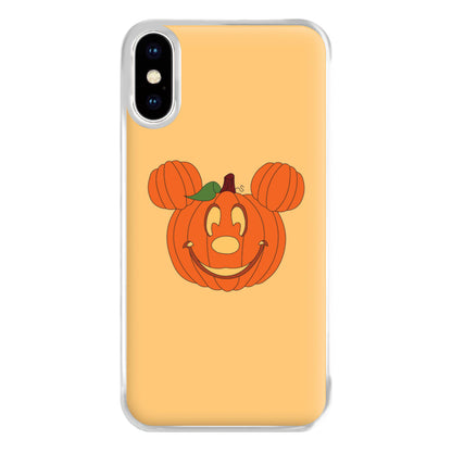 Mouse Pumpkin Halloween Phone Case for iPhone XS Max