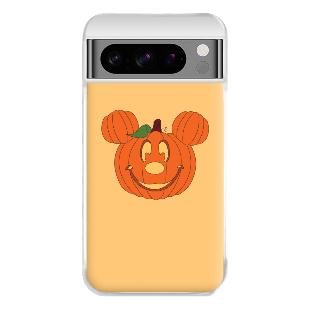 Mouse Pumpkin Halloween Phone Case for Google Pixel 8 Pro